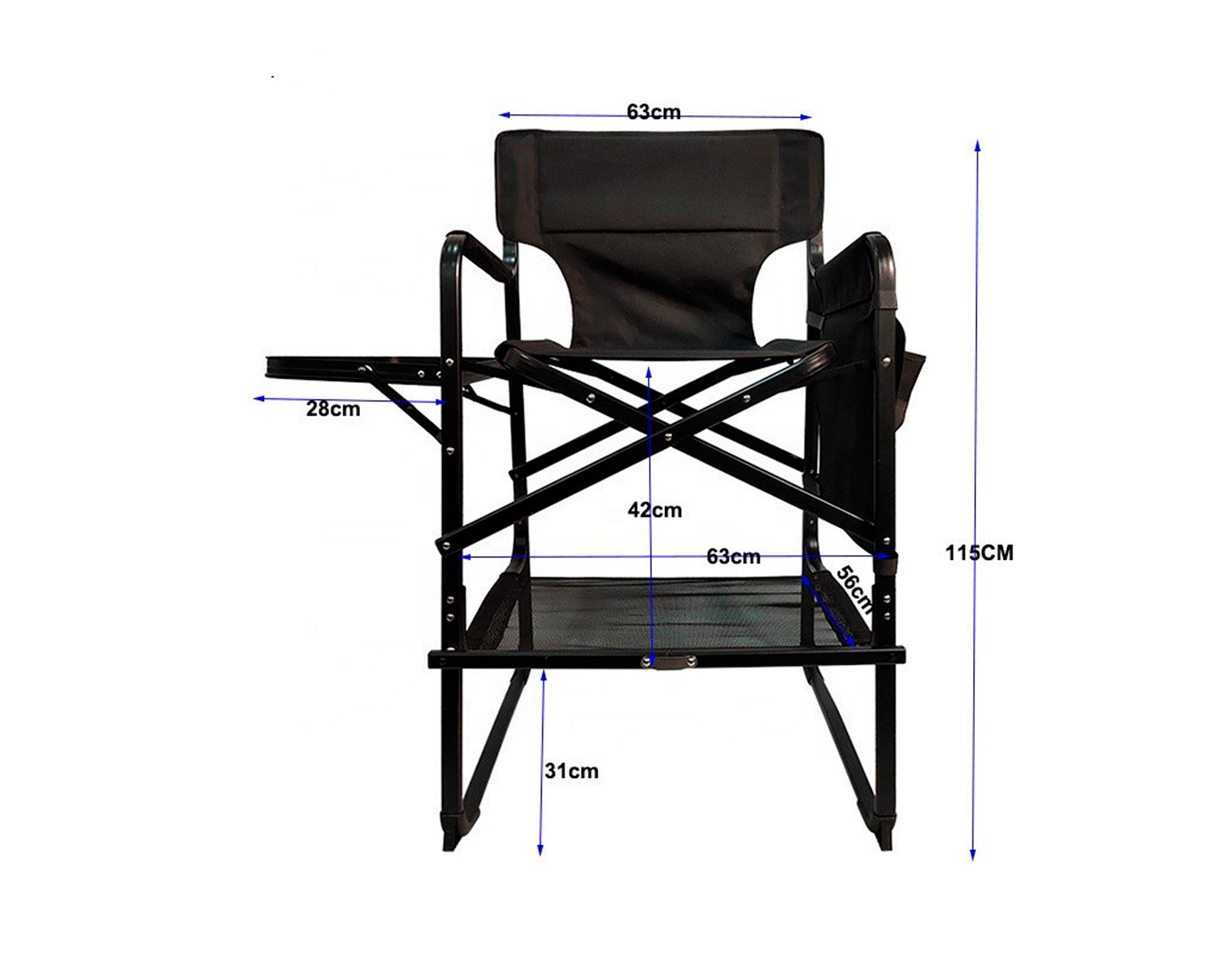 Silla Director Plegable de Maquillaje PRO MAKEUP + Bolso para transportar